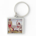A Noblewoman from Pomeiooc Key Chain