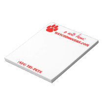 A Note From . . . notepads