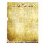 A Note From... Old Paper Letterhead Stationery
