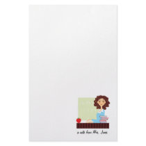 A Note From Teacher Personalized Stationery by malien00 A Note From Teacher Personalized Stationery