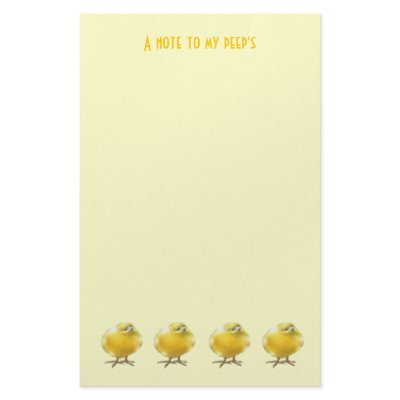 A note to my peep's stationery by Guiltypleasures