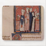 A nun taking her vows and mass mouse pad