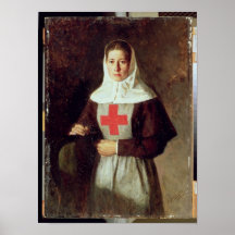 A Nurse, 1886 Print