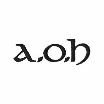A.O.H embroidered shirts by All_Out_Hustlers A.O.H embroidered shirts