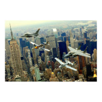 A P-51 Mustang, F-16 Fighting Falcon, F-15 Eagle, posters by KitteasGallery A P-51 Mustang, F-16 Fighting Falcon, F-15 Eagle, posters