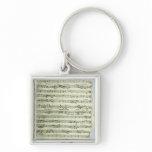 A page from one of the only two copies key chain