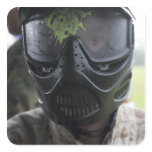 A paintball round stickers