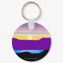 A Painted Sunset #2 keychains by Perlyyyy A Painted Sunset #2 keychains