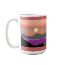 A Painted Sunset mugs by Perlyyyy A Painted Sunset mugs