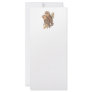 A Pair of Masked Barn Owls on a branch (painting). Full Color Rack Card