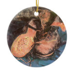 A Pair of Shoes by Vincent van Gogh Christmas Tree Ornaments
