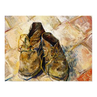 A Pair of Shoes Vincent van Gogh fine art painting Poster