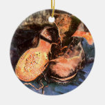 A Pair of Shoes, Vincent Van Gogh Christmas Ornaments