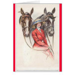 A Pair of Steeds Greeting Card A Pair of Steeds Greeting Card
