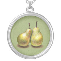A Pair of The Sweetest Pears Best Friend Necklace