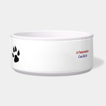 A Panamanian Can Do It Pet Food Bowls