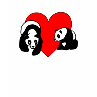 A Panda Bear Love shirt