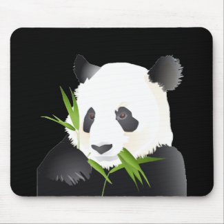 A Panda Bear mousepad