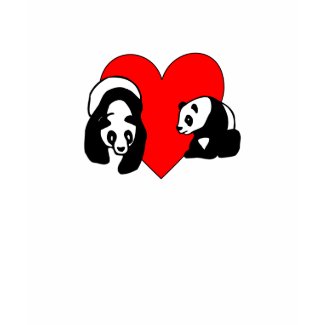 A Panda Love shirt