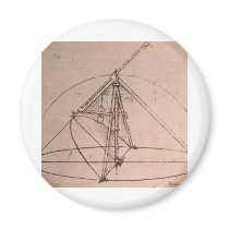 A parabolic compass magnets