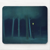 A Park at Night, c.1892-95 Mouse Pad