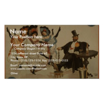 A Parlor Match, 'Enough Said' Retro Theater business cards