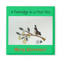 A Partridge in a Pear Tree. magnets by codfishlady A Partridge in a Pear Tree. magnets