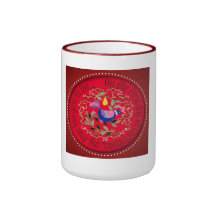 A partridge in a pear tree mug