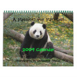 A Passion for Pandas!, 2009 Calend... - Customized Wall Calendars