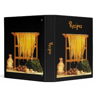 A Pasta Feast 3 Ring Binders