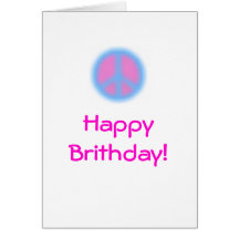 A Peaceful Birthday Greeting Cards