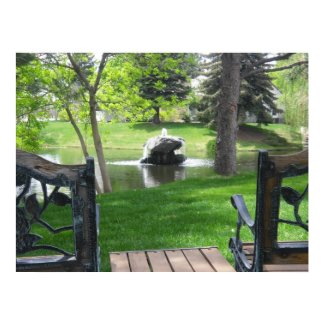 A Peaceful Place Print print