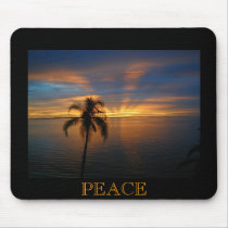 A Peaceful Sunset mousepads