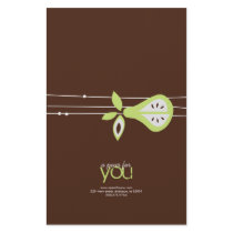 A Pear For You Candy Wrapper stationery by KrispysKingdom A Pear For You Candy Wrapper stationery
