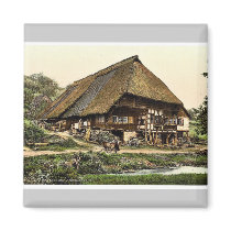 A Peasant's house, Black Forest, Baden, Germany ra Refrigerator Magnets