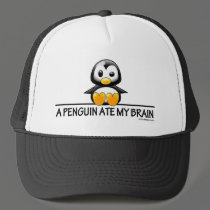 A Penguin Ate My Brain Hats