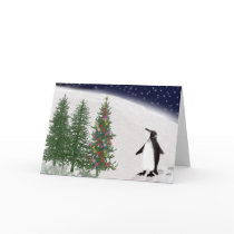 A penguin's Christmas cards by aslentz A penguin's Christmas cards