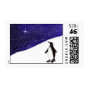 A Penguin's Christmas wish... stamp