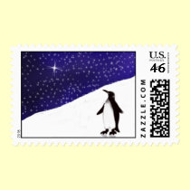 A Penguin's Christmas wish... stamps