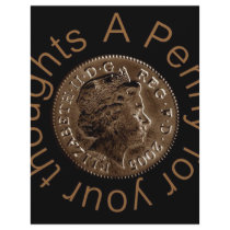 A penny for your thoughts letterhead