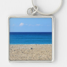 A Perfect Beach Key Chain