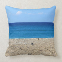 A Perfect Beach Throw Pillows
