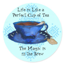 A Perfect Cup of Tea Stickers