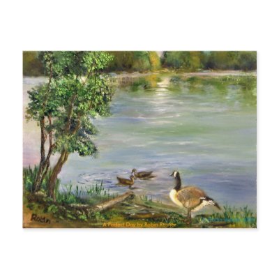 A Perfect Day by Robin Rosner Post Cards by Robin26