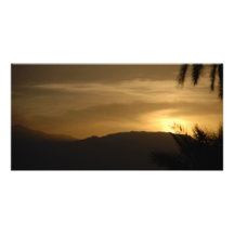 A Perfect Evening Custom Photo Card