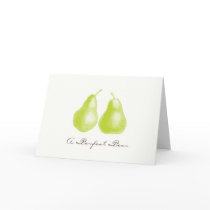 A Perfect Pear Card