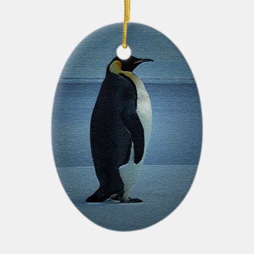 A Perfect Penguin Christmas Ornament Zazzle
