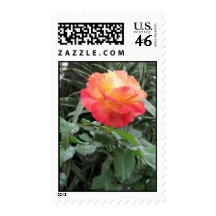 A Perfect Rose - With Stem - Stamp