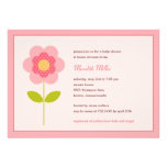 A Perfect Stem Baby Shower Invitation invitations