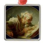 A Philosopher, c.1764 Christmas Tree Ornaments